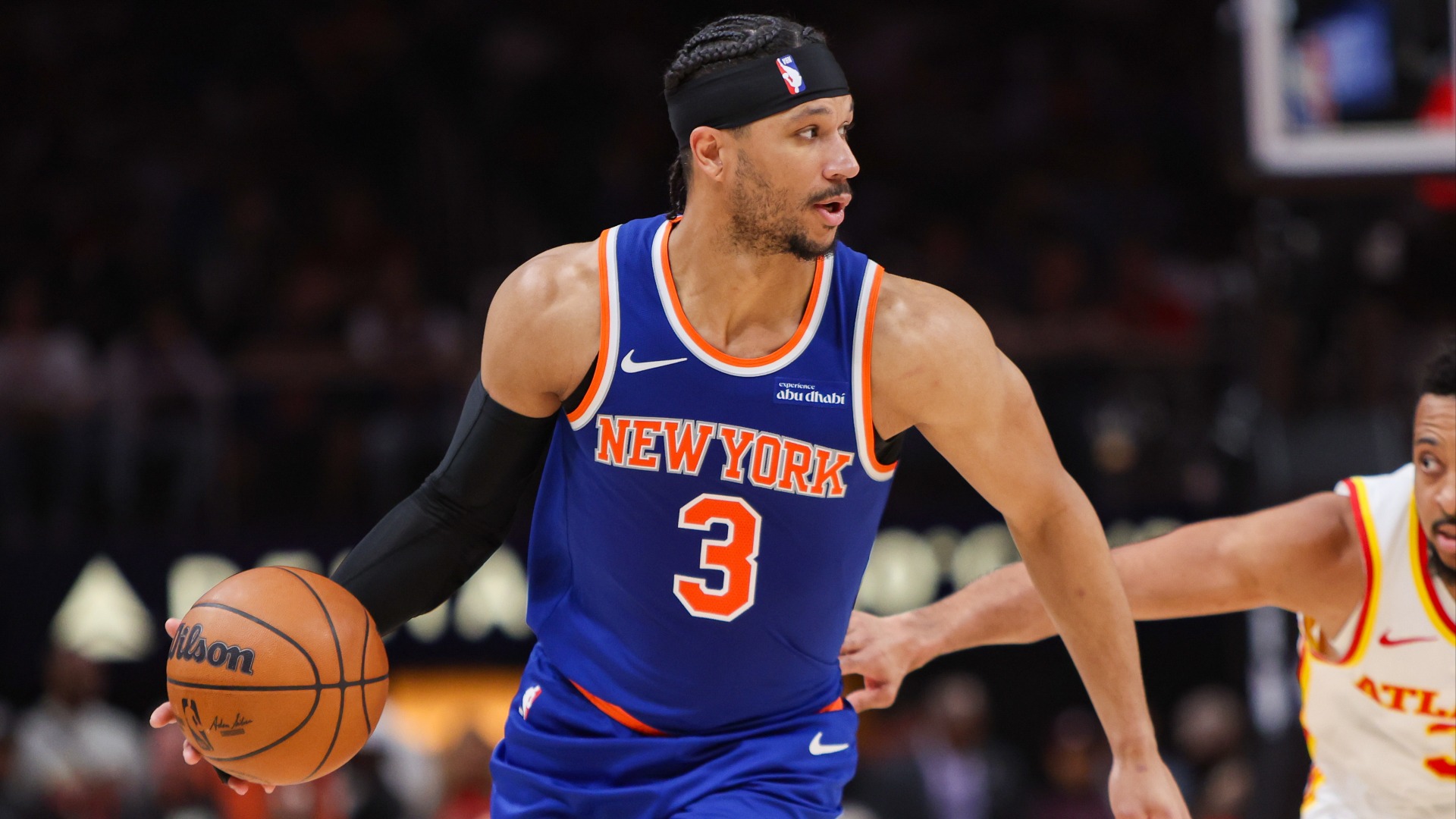 Video thumbnail for Knicks' Historic Playoff Win: A Complete Blowout vs. Hawks