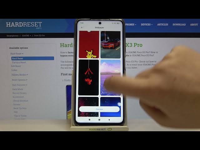 Video thumbnail for How to Change Wallpaper in POCO X3 Pro – Find Wallpaper Section