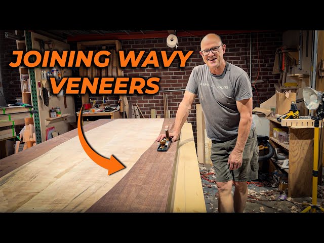 Video thumbnail for Perfectly Jointing Curved Veneers Part 2: A Safer Method for Flawless Alignment