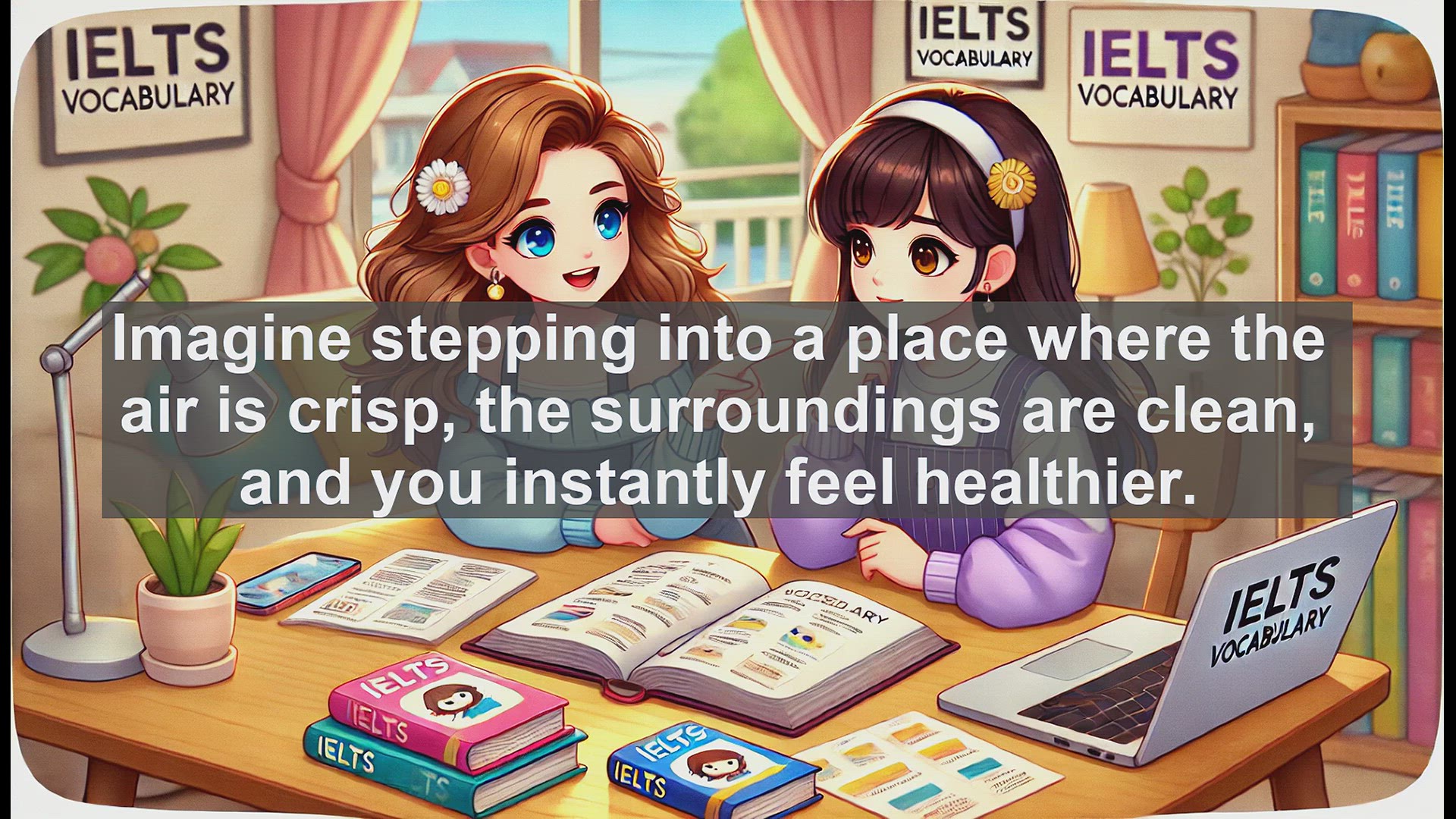 'Video thumbnail for 2000 Must Know IELTS 9.0 Vocabulary - Salubrious: Boost Your IELTS Score with This Health-Promoting Word'