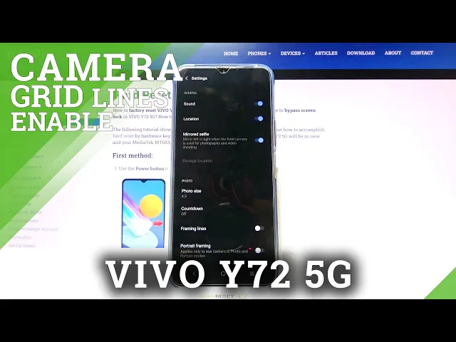 Video thumbnail for How to Turn On/Off Gridlines on VIVO Y72 5G – Show Orientation Lines