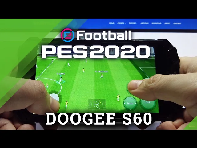 Video thumbnail for Pro Evolution Soccer Game Test on Doogee S60 – PES 2020 Mobile / Performance Checkup