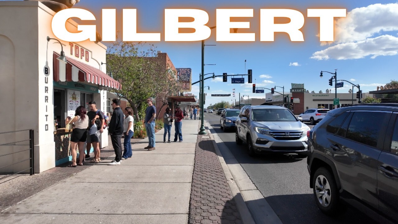 Video thumbnail for Downtown Gilbert Arizona Tour 2025