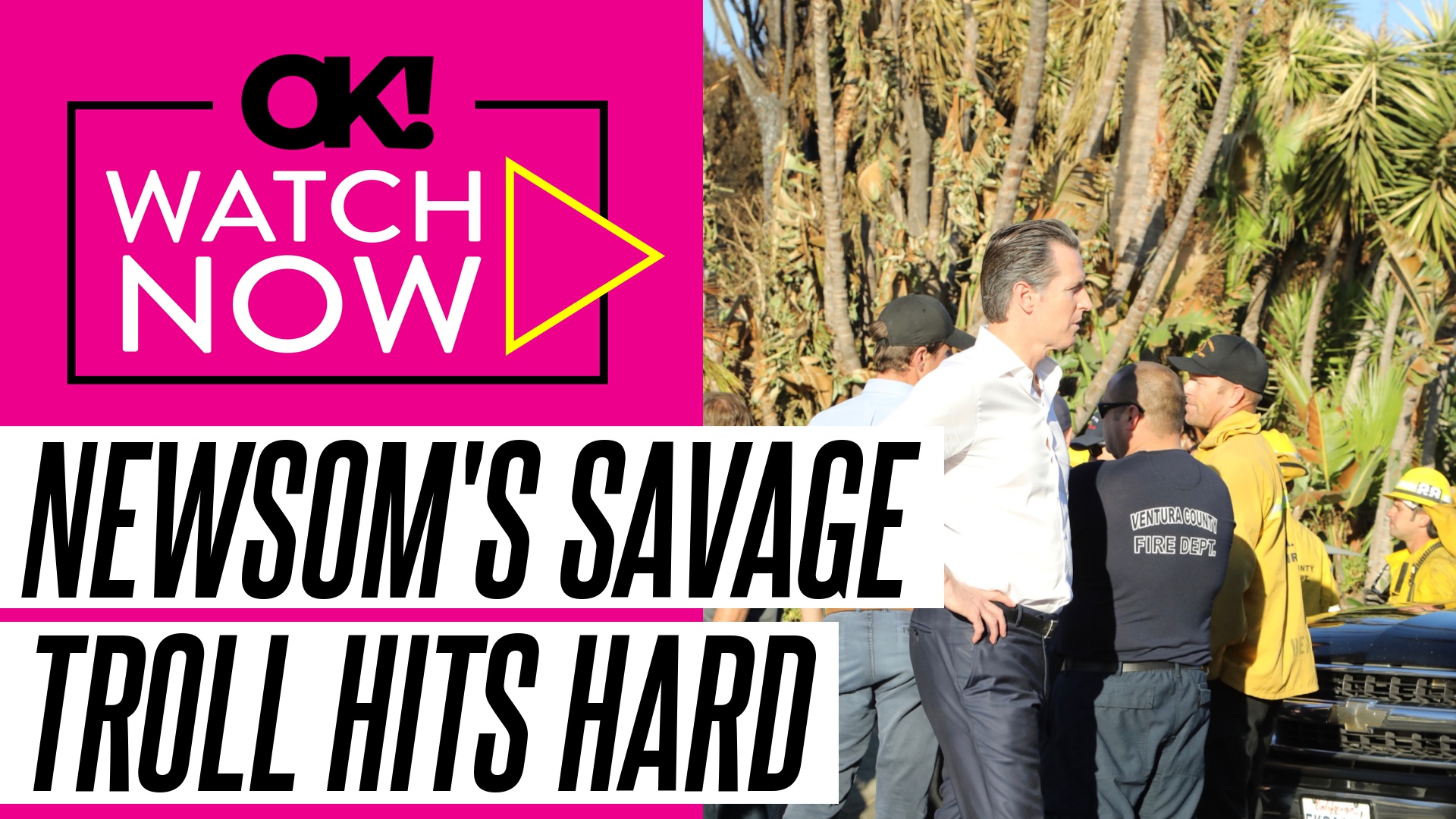 Video thumbnail for Gavin Newsom Trolls Karoline Leavitt With Savage Photo After She Defended Donald Trump's 'Piggy' Insult