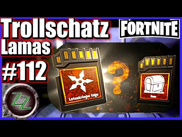 'Video thumbnail for Trollschatz Lama Opening ⚡#112🎁 Fortnite PvE Rette die Welt Let's play gameplay deutsch german'
