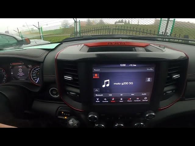 Video thumbnail for How to Check Contact List on Radio Display in Dodge RAM REBEL 1500 II ( 2019 - now ) Open Phone Book