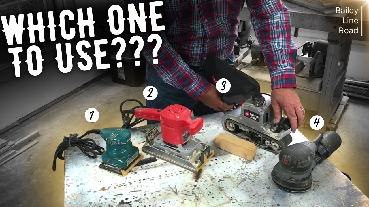 Video thumbnail for Which Power Sander to Use to Avoid Irreversible Scratches & Damage