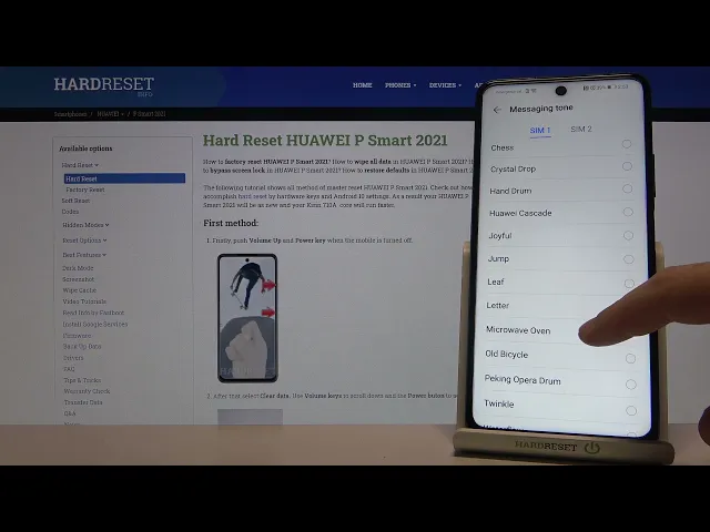 Video thumbnail for How To Change Messaging Tones in Huawei P Smart 2021 – Messaging Sounds
