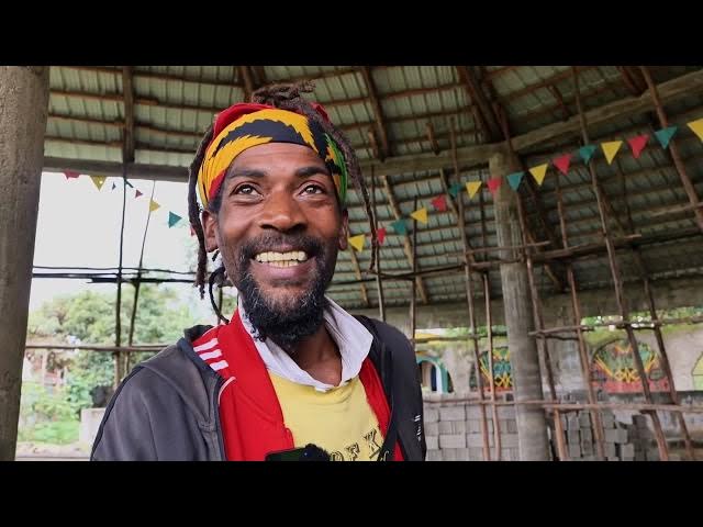 Video thumbnail for ARTIST CHAT: Terra Locks the British Rasta musician LIVING in Ethiopia shows Bob Marley Painting