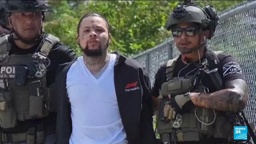 Video thumbnail for US authorities capture nine fugitives following New Orleans jailbreak