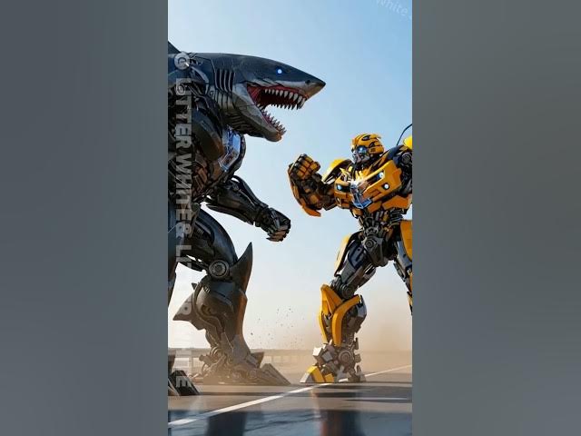 Video thumbnail for Transformers Battle! The puppy fights evil and promotes good! #dog #ai #story #kitten #shorts#puppy