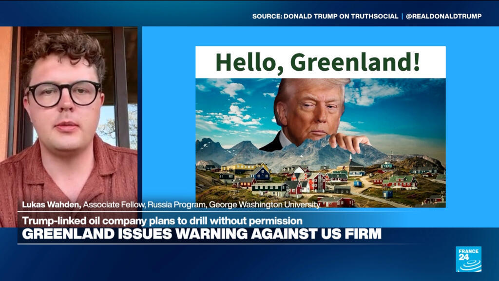 Video thumbnail for Greenland issues warning against US oil drilling on its territory
