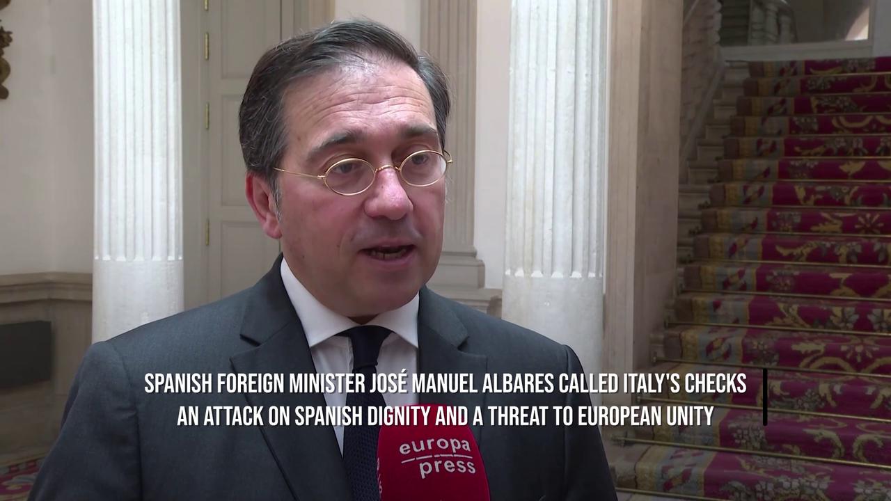 Video thumbnail for Italy Condemns Spain's 'Unacceptable' Border Checks As Ceuta Row Escalates.