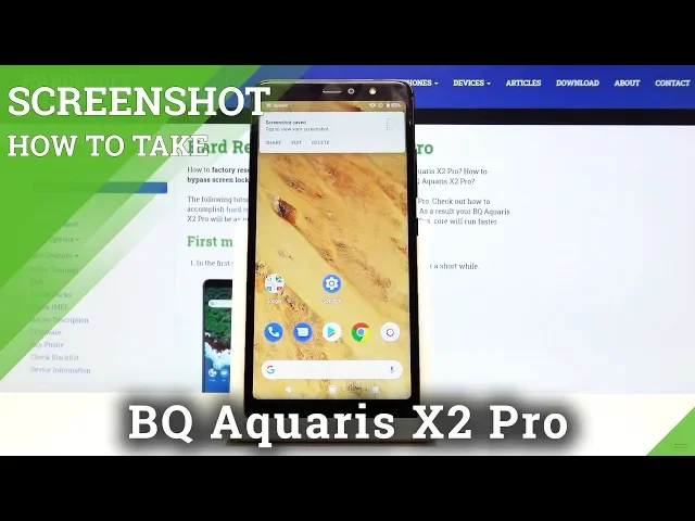 Video thumbnail for How to Take Screenshot in BQ Aquaris X2 Pro – Capture Display