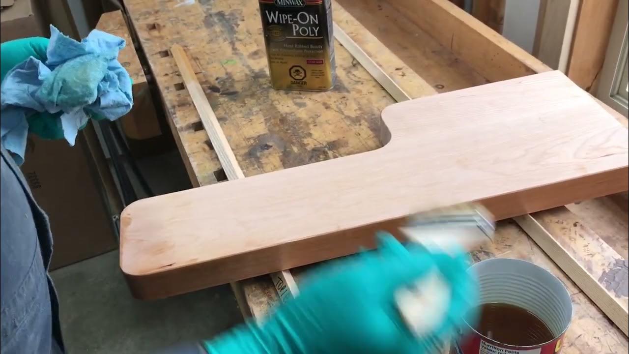 Video thumbnail for 84 wipe on poly stair treads*