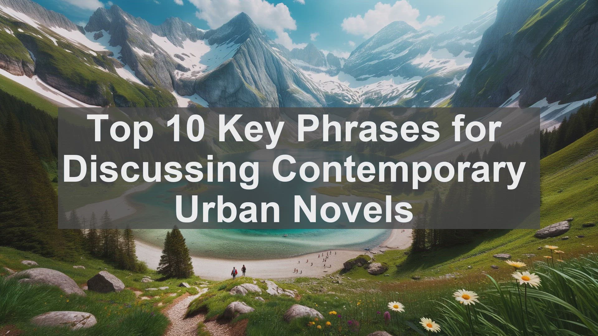'Video thumbnail for Top 10 Key Phrases for Discussing Contemporary Urban Novels'