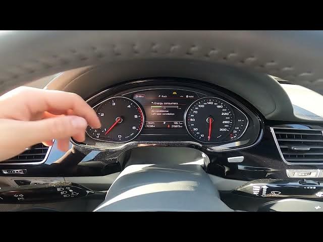 Video thumbnail for How to Manage Efficiency Assistant in AUDI A8 D4 ( 2010 – 2017 ) - Manage Efficiency Assistant