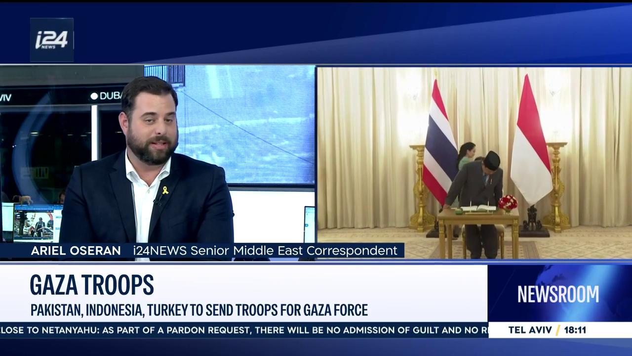 Video thumbnail for Gaza troops: Pakistan, Indonesia, Turkey to send troops for Gaza force