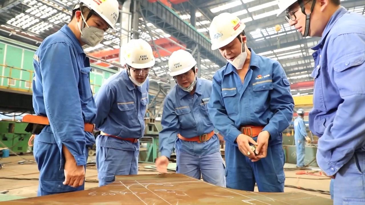 Video thumbnail for China: China delivers third 10,000-car vehicle carrier.