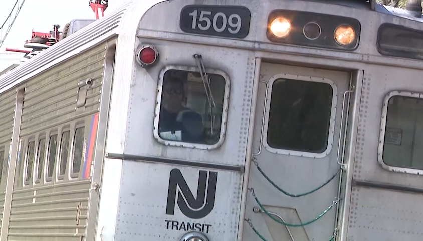Video thumbnail for Commuters face possible NJ Transit delays as Amtrak performs wire work
