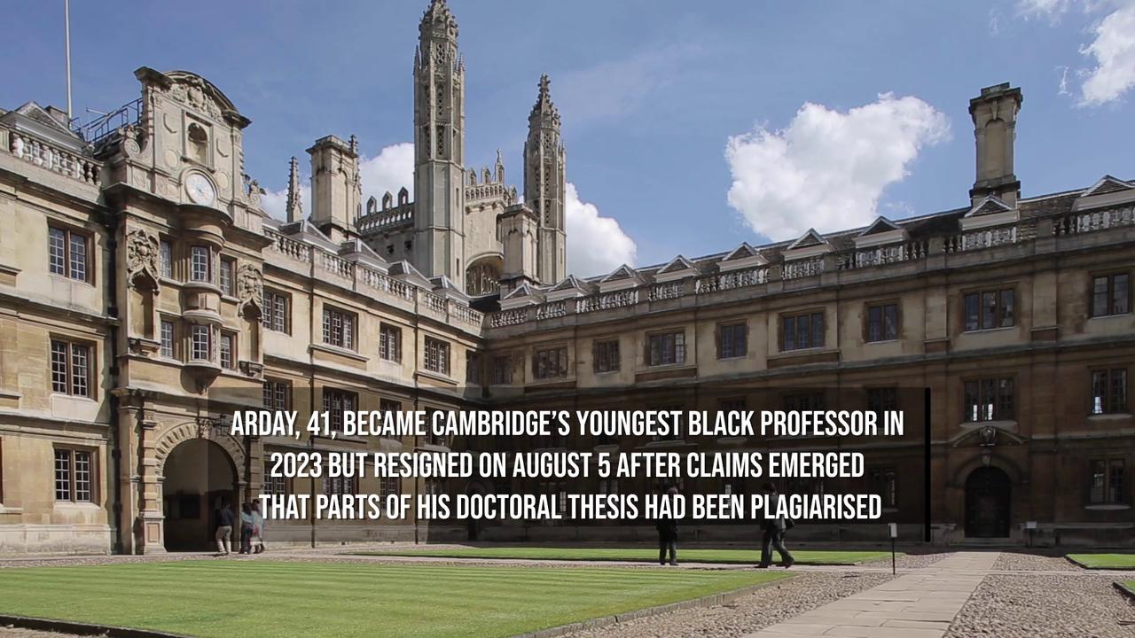 Video thumbnail for Cambridge Chancellor Condemns 'Racist Feeding Frenzy' Over Dead Academic Jason Arday.