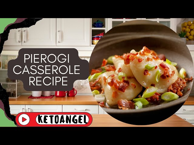 'Video thumbnail for Pierogi Casserole Recipe: A Cheesy, Comforting Twist on a Classic Dish'