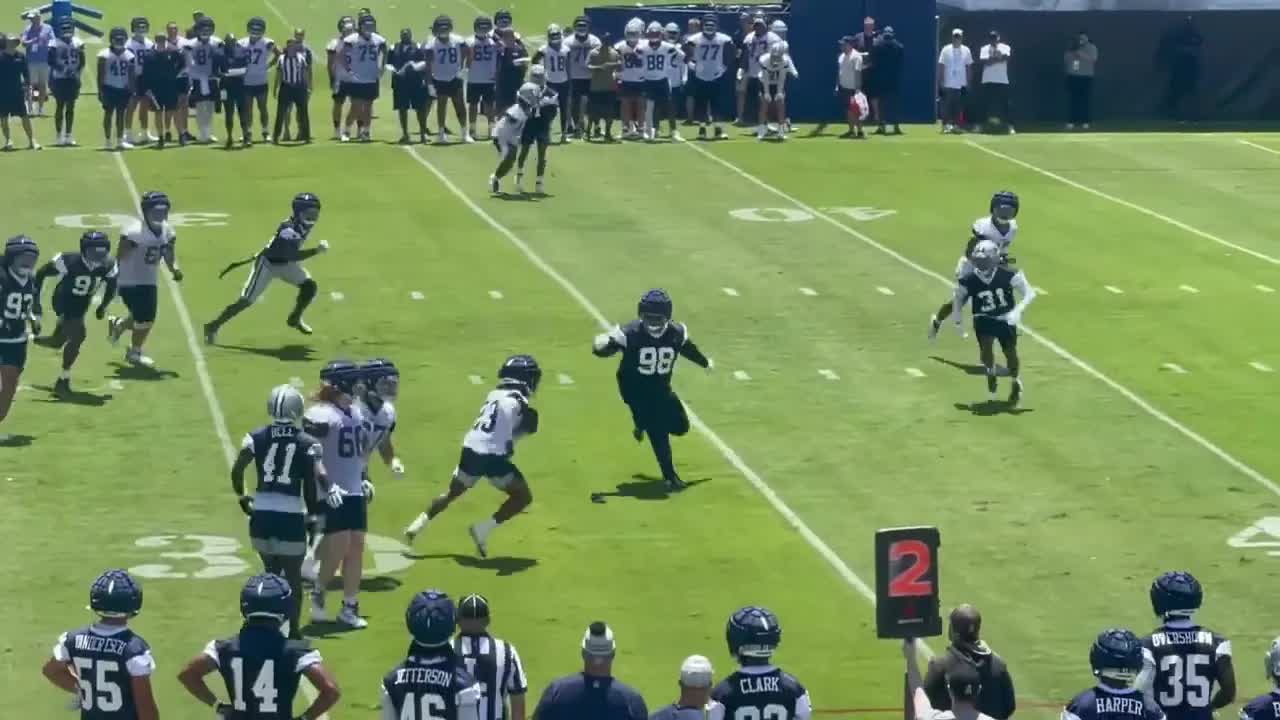 Video thumbnail for #Cowboys Practice Day 1 All 22 (No Audio)