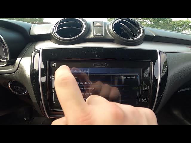 Video thumbnail for How to Enter and Manage Navigation Settings in Suzuki Swift VI (2017 – now)