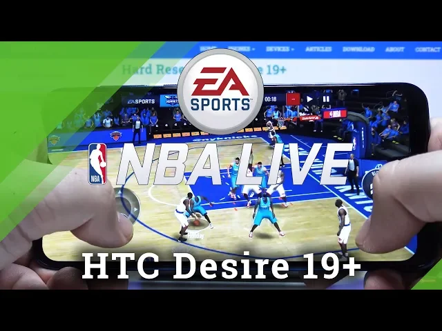 Video thumbnail for NBA Live played on HTC Desire 19+ - Real World Gameplay