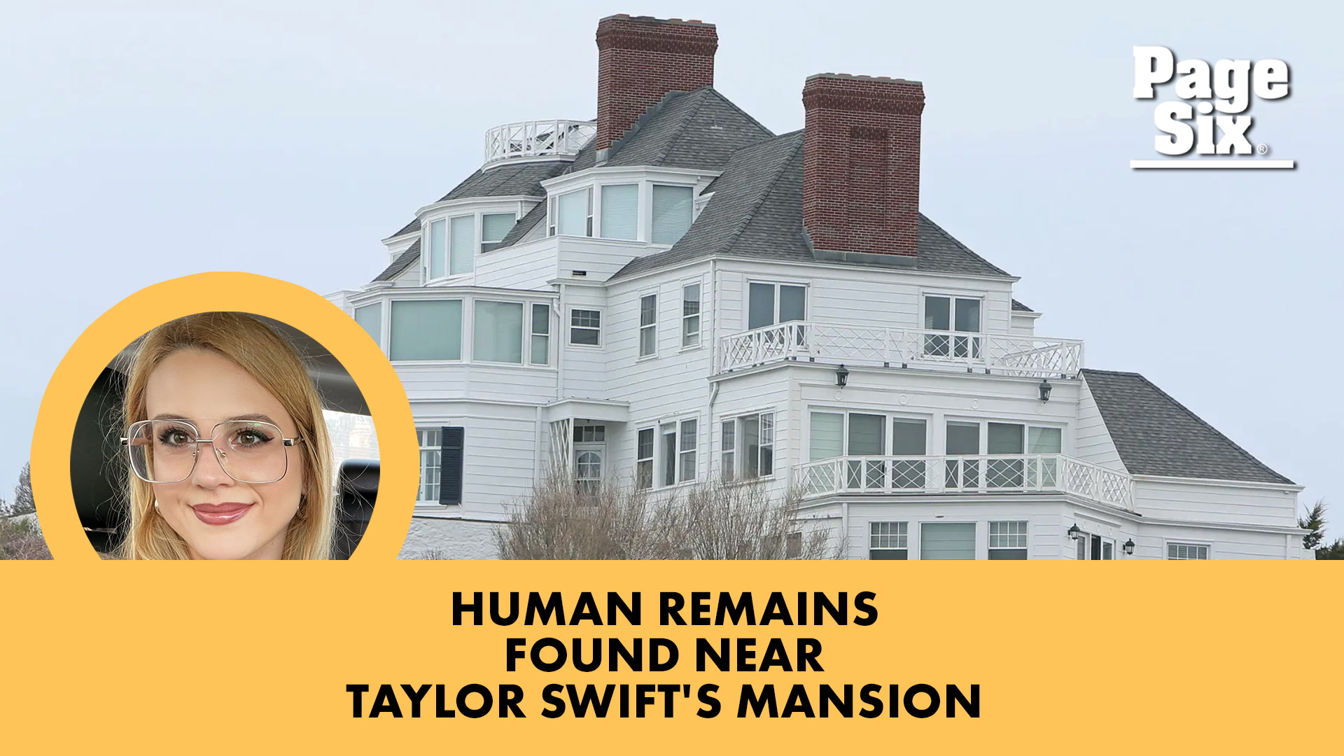 Video thumbnail for Human remains discovered down the road from Taylor Swift's Rhode Island mansion