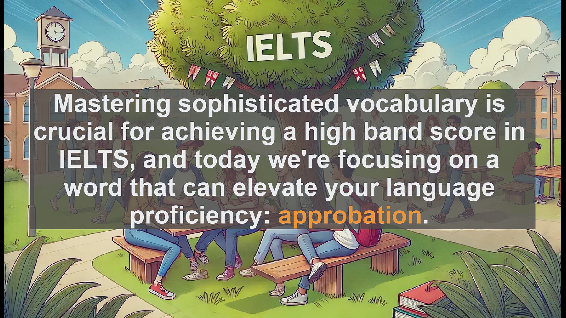 'Video thumbnail for 5000 Must Know IELTS 8.0 Vocabulary - IELTS Vocabulary Boost: Understanding 'Approbation''