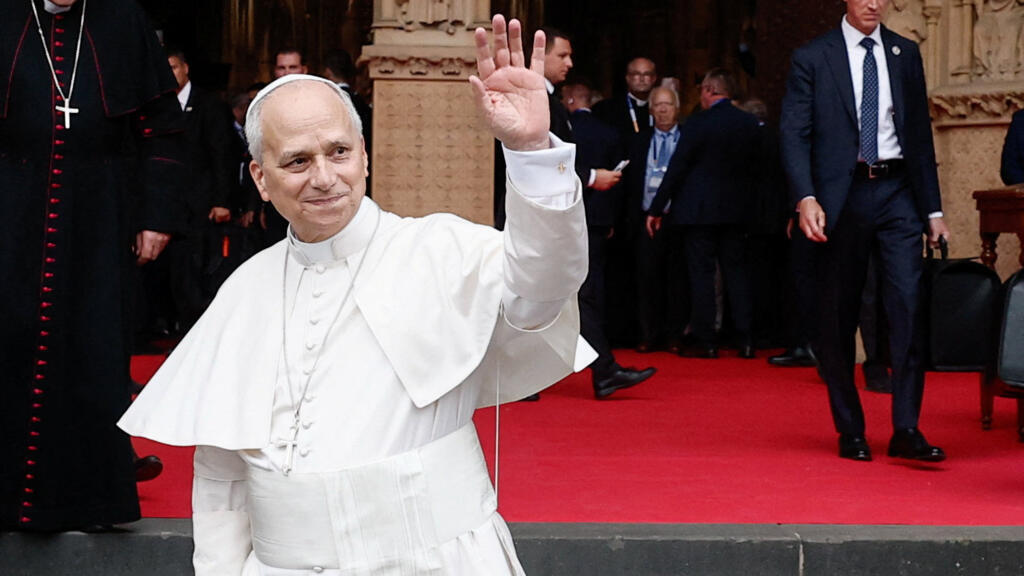 Video thumbnail for Pope Leo XIV admitted to hospital for lung surgery