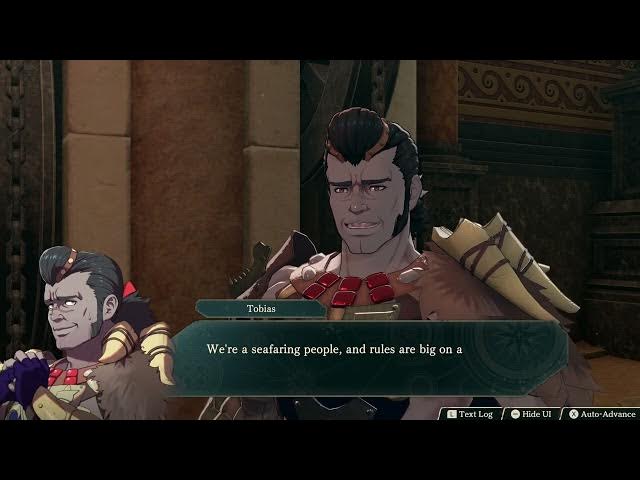 Video thumbnail for Fire Emblem: Fortune's Weave - Part 1 Cai's Path Chapter 4: Tobias Talks with Cai About Theodora