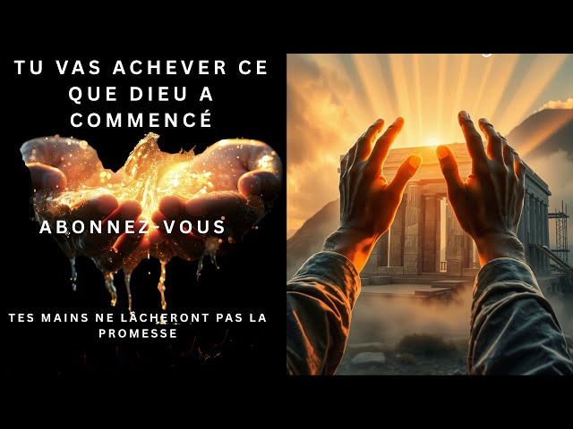 Video thumbnail for Prière pour Accomplir ta Mission Divine Zacharie 4:6-10. Prépare-toi à terminer l’œuvre avec gloire.