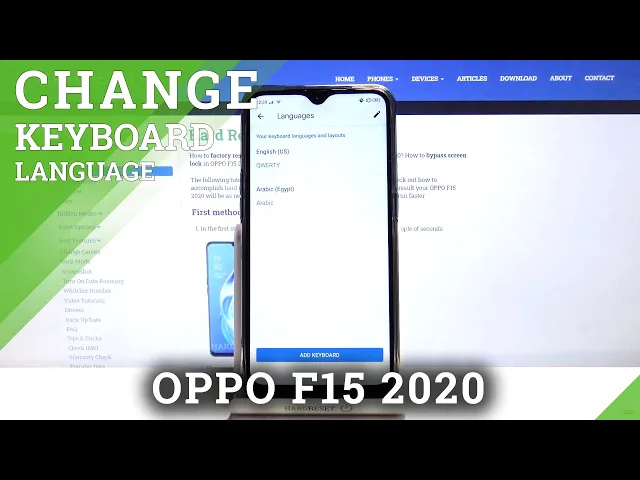 Video thumbnail for How to Change Keyboard Language on OPPO F15 2020 – Keyboard Settings