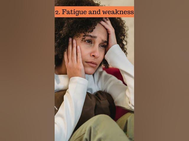 Video thumbnail for Signs and symptoms of Low Iron  #shorts