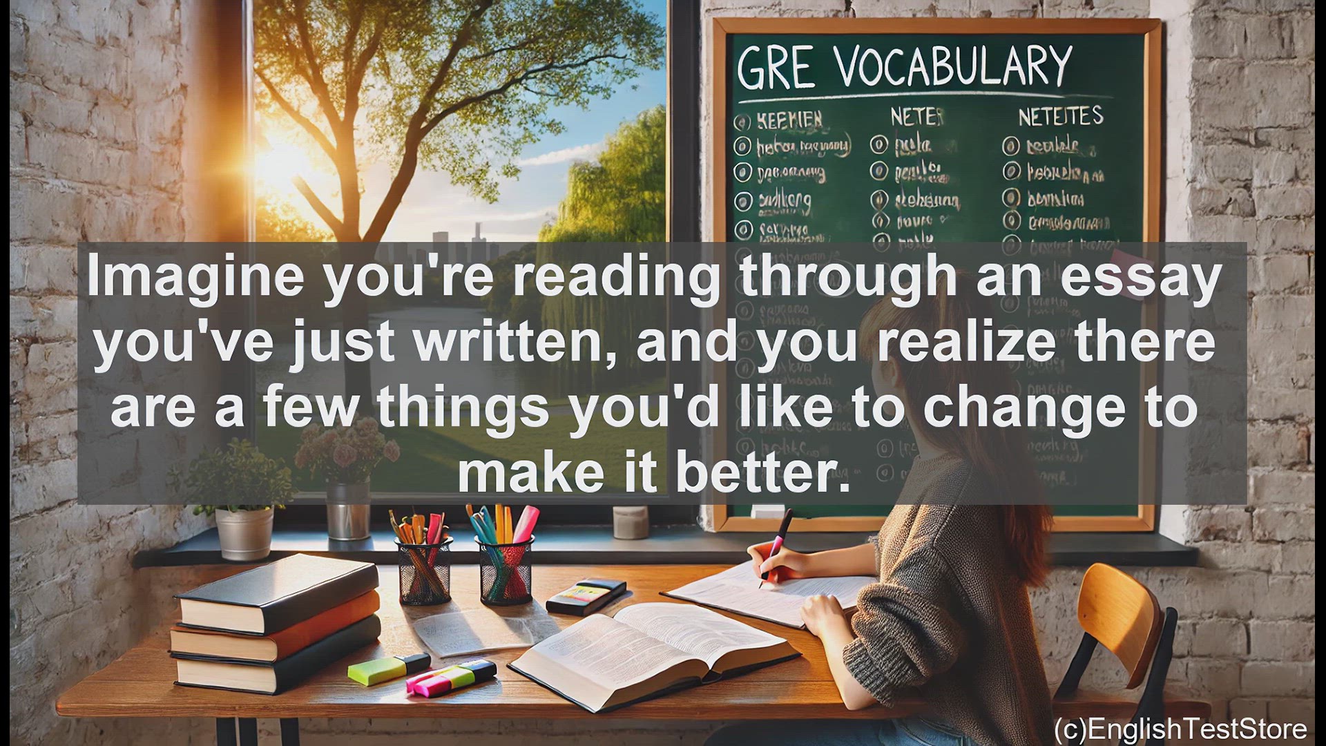 'Video thumbnail for GRE Vocabulary Lesson: Amending for Improvement - Mastering the GRE Vocabulary Word'