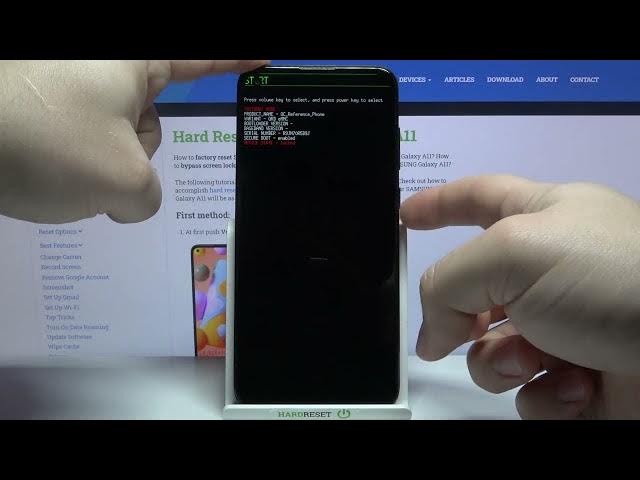 Video thumbnail for How to Enter FastBoot Mode on Samsung Galaxy A11 - Open FastBoot Mode