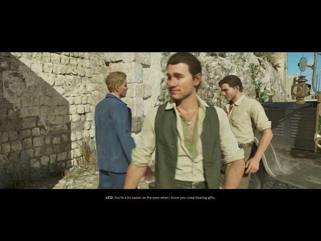 Video thumbnail for Mafia: The Old Country - Chapter 7 Spirito Sportivo: Leo Updates Enzo On Products Cutscene