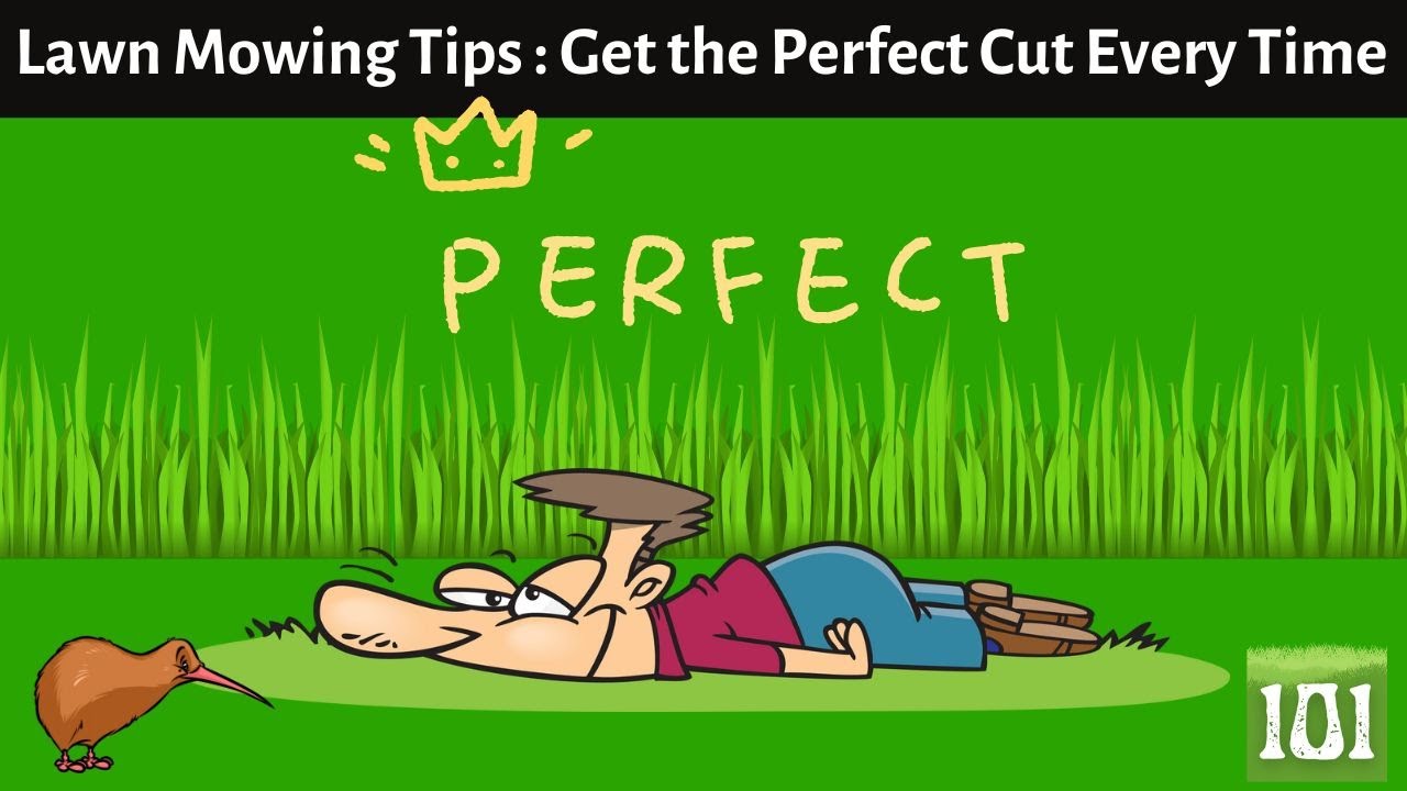 Video thumbnail for Lawn Mowing Tips for Beginners  How to Get the Perfect Cut Every Time