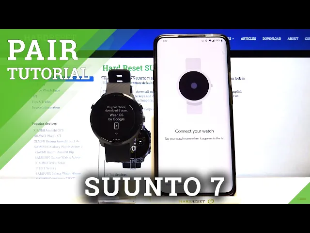 Video thumbnail for How to Pair SUUNTO 7 – Connect with Smartphone