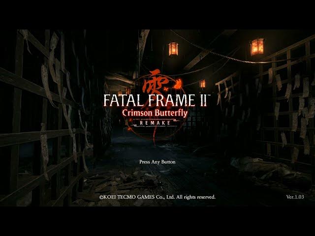 Video thumbnail for Fatal Frame 2 Crimson Butterfly Remake - Initial Game Set Up | Nintendo Switch 2 Default Options