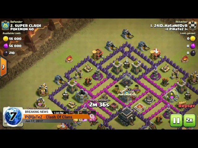 Video thumbnail for TH9 3*Star in WaR just by Giants n wiz & No Hereos (Pi[R]aTeZ)