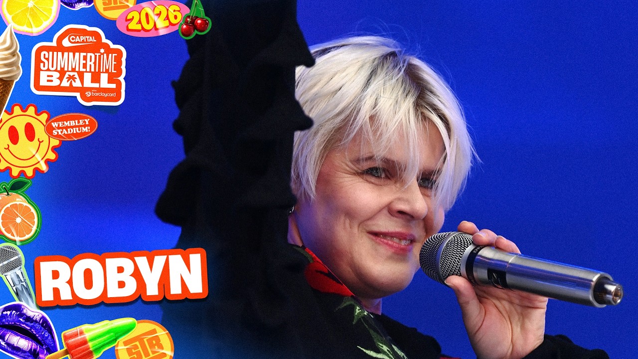 Video thumbnail for Robyn - Talk To Me (Live at Capital's Summertime Ball 2026)