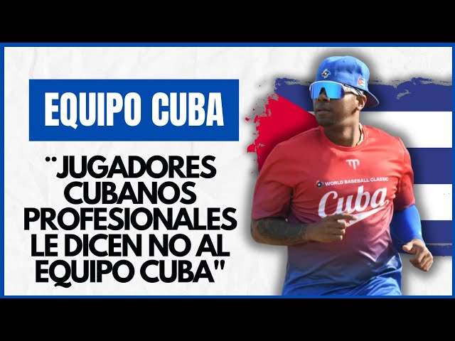 Video thumbnail for EQUIPO CUBA: Peloteros Cubanos Profesionales le dicen ¨NO¨ a jugar con CUBA