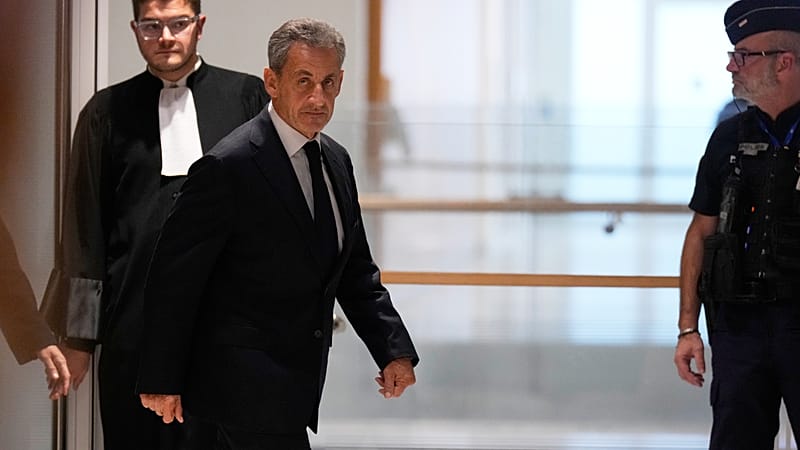 Video thumbnail for Former French president Sarkozy back in court over Libyan financing scandal