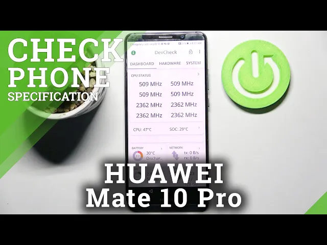 Video thumbnail for How to Access all Specifications of Huawei Mate 10 Pro - Use DevCheck and Hardware App