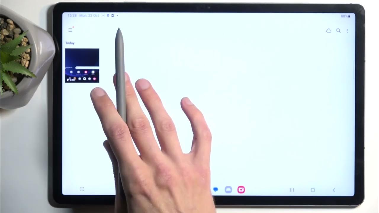 Video thumbnail for How to Record Screen on SAMSUNG Galaxy Tab S9 FE+