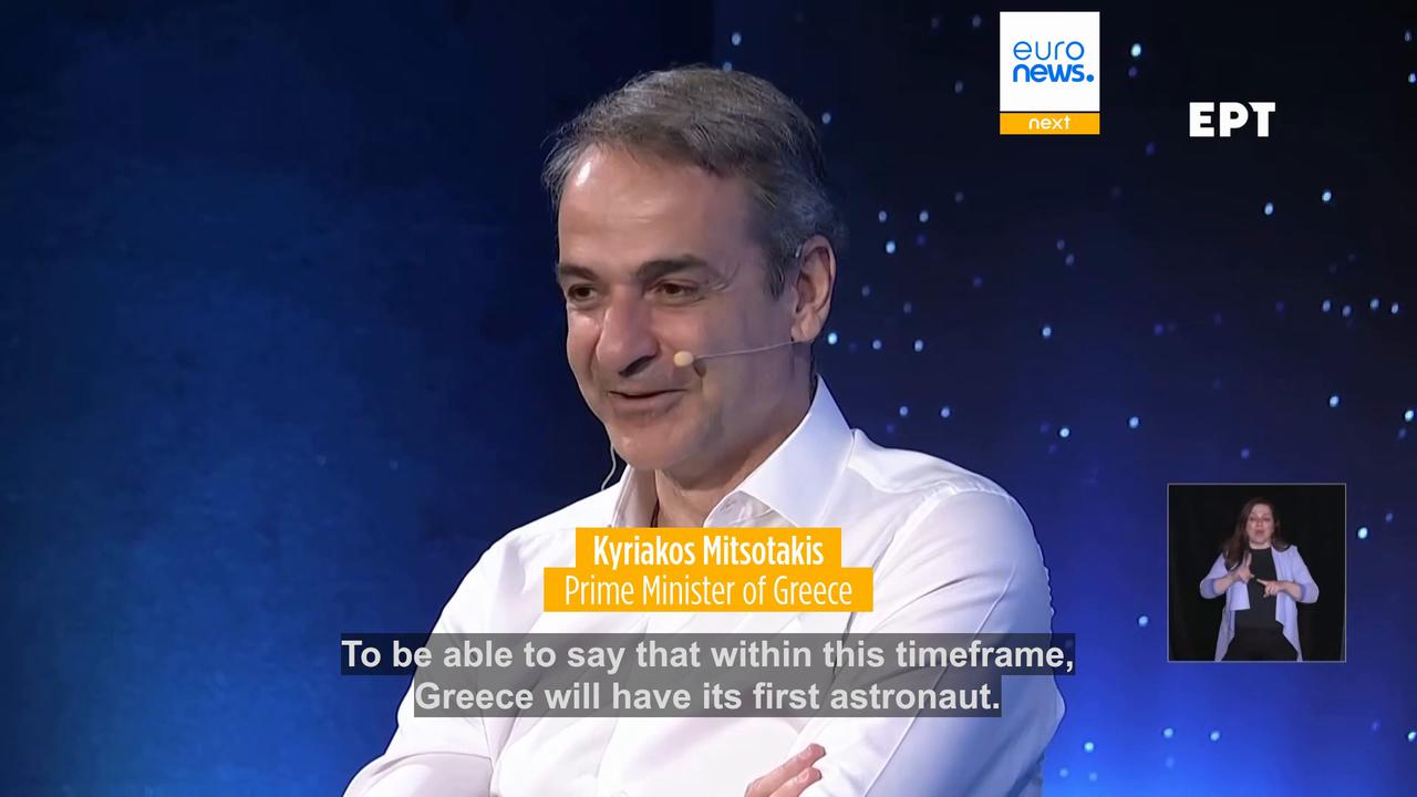 Video thumbnail for Greece to send astronaut into space: Adrianos Golemis to launch within two years