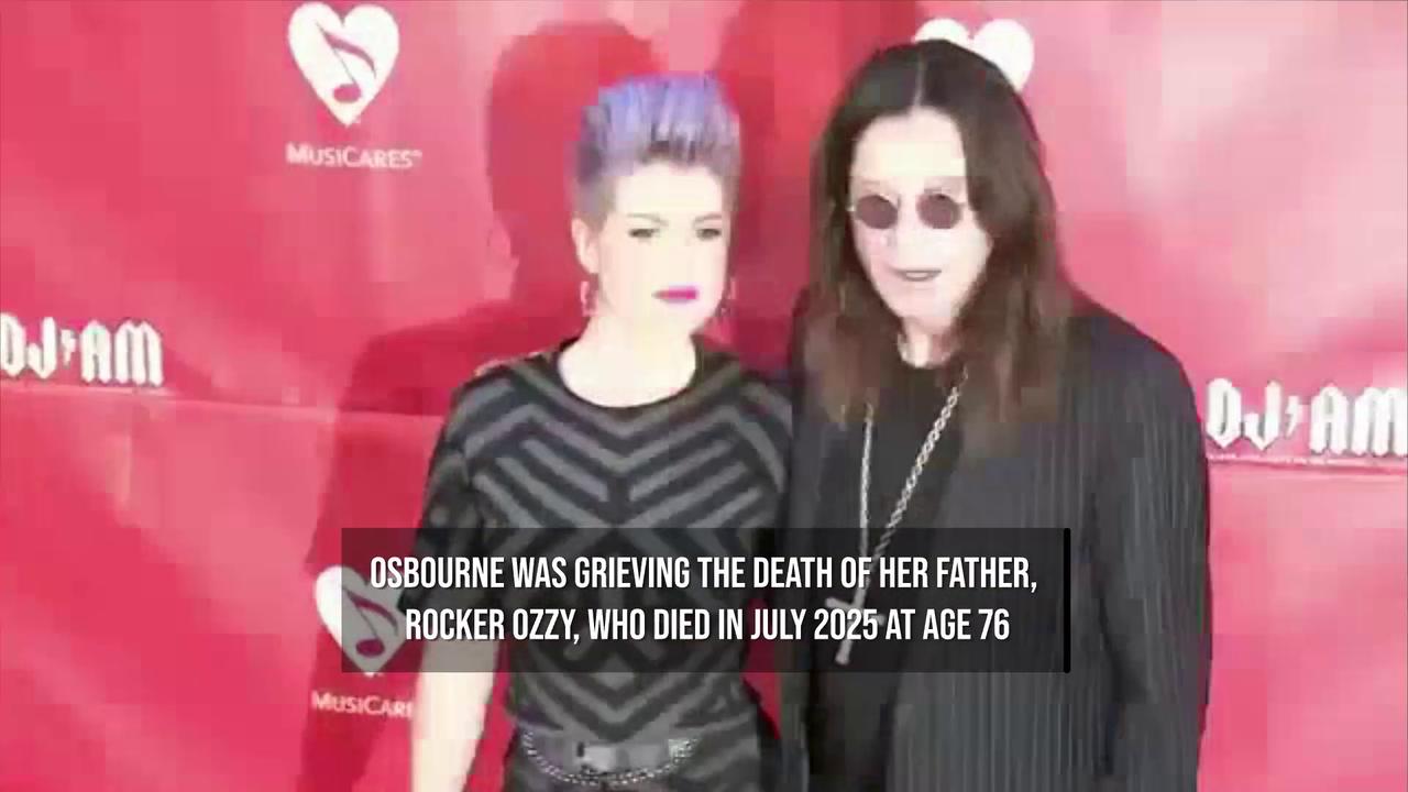 Video thumbnail for Kelly Osbourne reveals 30-pound weight gain.